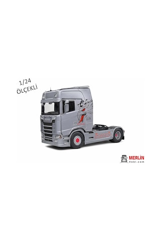 1/24 Scania 580s Highline Custom Silver 2024 Tır Çekici