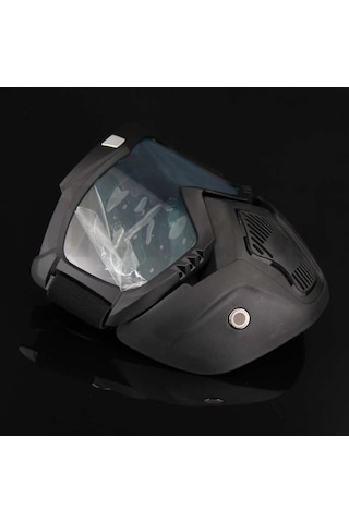 Jet Kask Maskesi Motosıklet Kask Maskesi