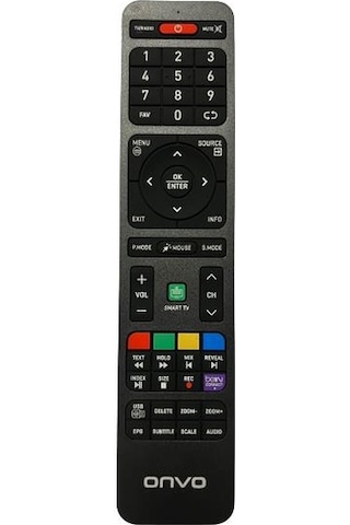 Onvo Bein Connect Tuşlu Led Lcd Tv Kumandası Onvo Bein Connect Tuşlu Led Lcd Tv Kumandası
