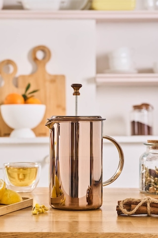 Karaca Alina French Press 800 Ml Amber Sarı