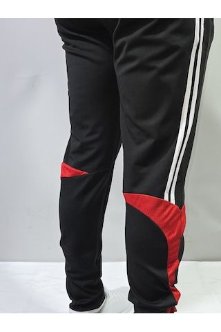Jump Erkek Scuba Slim Fit Eşofman Altı Siyah/kırmızı