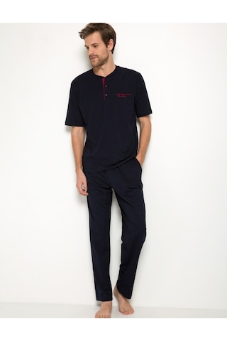 Pierre Cardin Bay Penye Pijama Şort Takım 3 Parça 5370