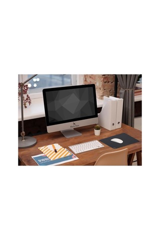Siyah Professional Oyuncu Gaming Mouse Pad,ofis Masa Pad, Kaydırmaz Taban Mouse Pad, Su Geçirmez Mouse Pad 35x28 M