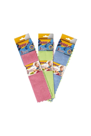 Ekodex Mikrofiber Temizlik Bezi 3'lü