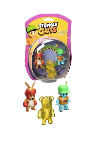 Pmı Sg2220 Stumble Guys Figür Seti 3lü -necotoys Standart