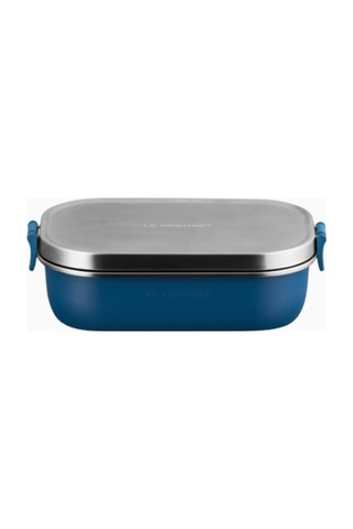 Le Creuset On The Go Yemek Kabı Paslanmaz Çelik Saklama Kapları Koyu Turkuaz 2