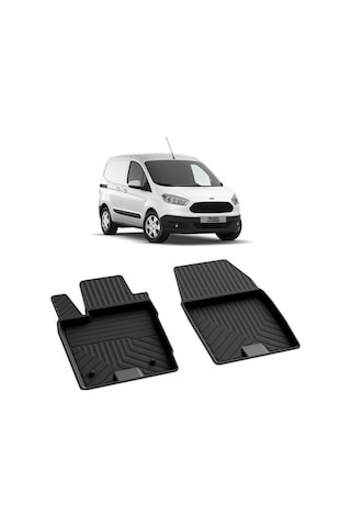 Transit Courier Panelvan Kapalı Kasa Havuz Paspas Ön 2015 2016 2017 2018 2019 2020 2021 2022 2023