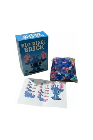 Pixel Blok Oyuncak Seti 467 Parça Mini Blok Yapım Oyunu