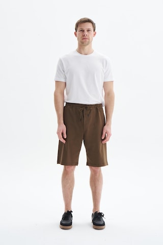 AR-MA Arma Erkek Regular Fit Basic Süprem % 100 Pamuk Arka Ve Yandan Cepli Şort Y29504279102 Kahverengi