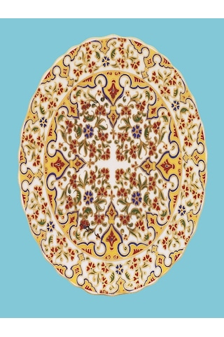 Güral Porselen 20 Cm Duvar Tabağı
