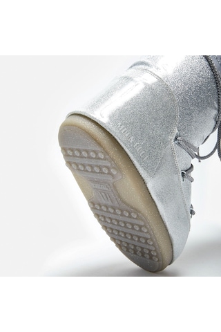 H001 Silver Bot Kar Kadın 80d1402850-h001 Moon Boot Icon Glitter Silver Gümüş