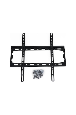Teltree 26-55 İnç Lcd Tv Duvar Braketi - Sert Çelik Malzeme, 40 Kg Yük Kapasitesi, Ev Ve Ofis İçin Evrensel Montaj Aparatı