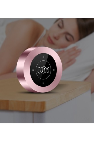 Wezone Kırmızı Mini Bluetooth Hoparlör: Dokunmatik Kontrol, Mikrofonlu, 15 Saat Çalma Süresi, Bluetooth 5.0, Hızlı Şarj
