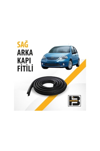 Citroen C3 1.nesil Sağ Arka Kapı Fitili Bm00492