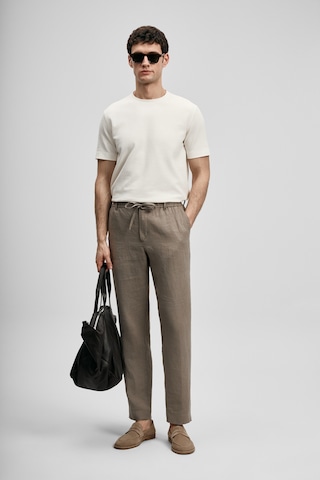Lufian Karl Smart Erkek Chino Pantolon Slim Fit Toprak Toprak 111190363100495