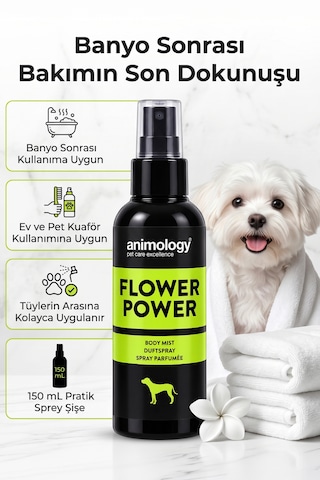 Animology Flower Power Fragrance Mist Köpek Parfümü 150 Ml