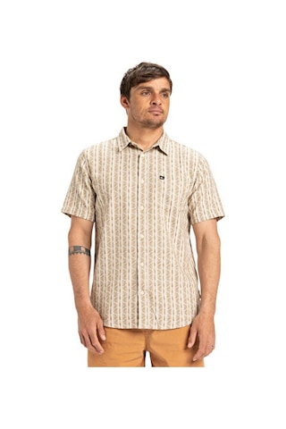 Quiksilver Street Way Ss Erkek Günlük Gömlek Eqywt04608-sfa8 Kahverengi Kahverengi
