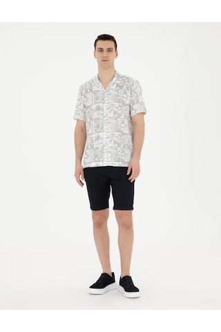 Pierre Cardin Erkek Lacivert Şort / Bermuda 50284273-vr033 Lacivert