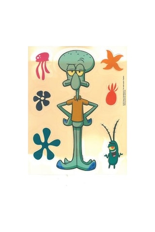 Çocuk Odası Stıcker Karanlıkta Parlar Sünger Bob Arkadaşları (538477628)