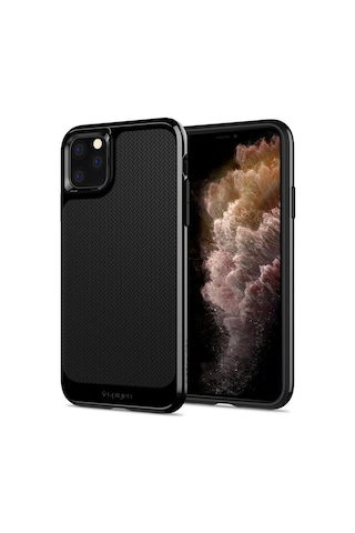 Spigen Apple Uyumlu iPhone 11 Pro İle Kılıf Neo Hybrid Jet Black
