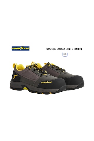 Goodyear İş Ayakkabısı - Gy42-310 Offroad Esd Fo Sr Hro S3l - 46 Siyah