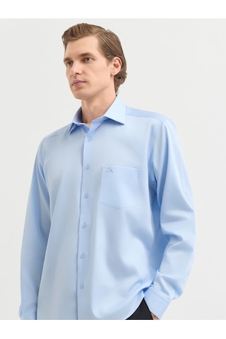 Karaca Erkek Regular Fıt Gömlek-açık Mavi 11.25s.04.310 Açik Mavi