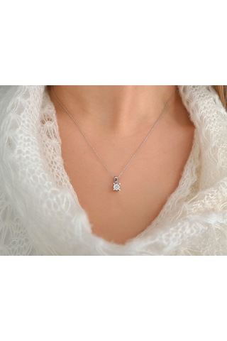 Sirius 0,30 Karat Tektaş Görünümlü Pırlanta Kolye 0817P0053