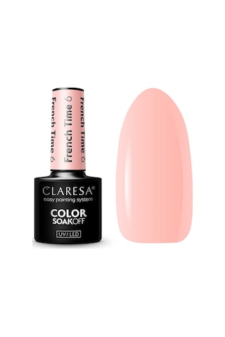 Claresa Kalıcı Oje French Time Yarı Şeffaf Nude Pembe 06 5gr