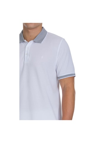 Hatemoğlu Beyaz Regular Fit 100% Pamuklu Polo Yaka Tişört 1999777 Beyaz-02