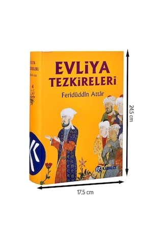 Evliya Tezkereleri - Karton Kapak - Feridüddin Attar