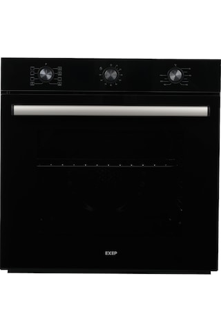 Exep EO320 - EF260 Elegra 2 Li Siyah Ankastre Set