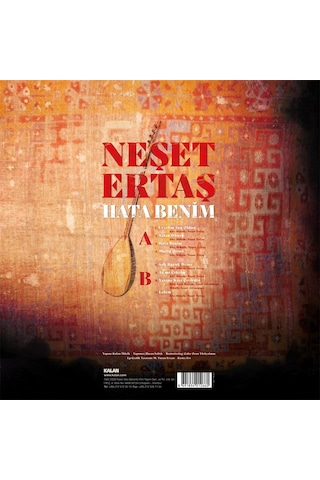 Neşet Ertaş - Hata Benim Plak