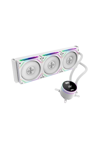 Dragos Frostbite 360 White Argb Digital 360mm Intel-amd Uyumlu Sıvı Soğutucu 360 MM