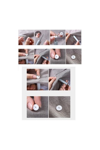 Sengenegel Yorgan Kılıfı Sabitleme Seti Nevresim Klips Takımı