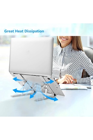 Cbtx Dizüstü Bilgisayar Tutucu Yükseltici Bilgisayar Standı Ayarlanabilir Alüminyum Katlanabilir Taşınabilir Dizüstü Bilgisayar Standı