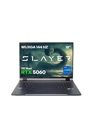 Game Garaj Slayer X7T Xl-5060 C7 i7-14650HX 16 GB 1 TB SSD RTX5060 18" Dos Wuxga Dizüstü Bilgisayar
