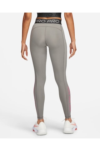 Nike Dri-fit Dq5595-029 Kadın Gri Günlük Stil Tayt