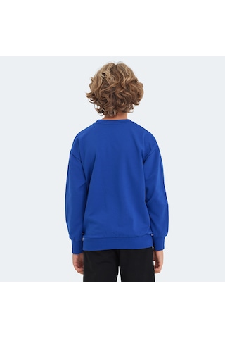 Slazenger LAST Çocuk  Saks Mavi Sweatshirt