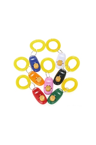 Xindoker 7 Renkli Sesli Köpek Eğitici Aleti - Köpek Kedi Ve Evcil Hayvanlar İçin Obediens Ve İstek Eğitimi - Basit Tuşlu Abs Makyaj Seti