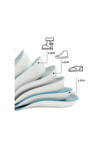 Eco Port 2824362 Topuk Yükseltici 3,5 Cm No 55 Çok Renkli