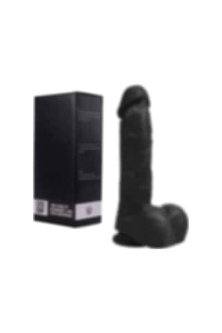 Hızlı Express King 22 Cm Realistik Zenci Penis Vantuzlu Gerçekçi Kalın Dildo