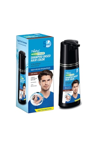 Beyaz Kapatıcı Şampuan Kına Ve Siyah Zeytin Özlü Amonyak Paraben İçermez Leke Yapmaz Siyah 400ml