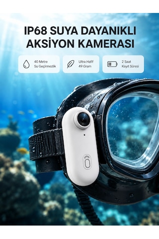 4k Suya Dayanıklı Aksiyon Spor Kamerası 120 Geniş Açı Ve Wifi Destekli