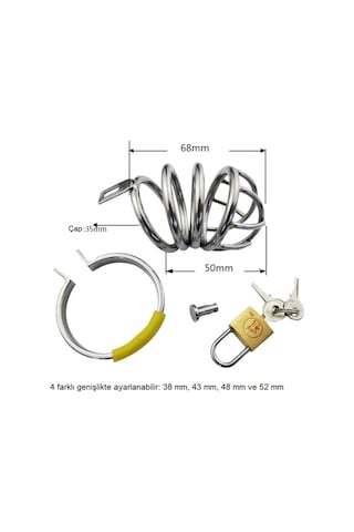 Lilitu Shop Kilitli Çelik Kafes (467664778)