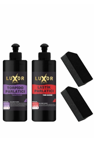 Luxor Kimya 200ml 5'li Oto Bakım Seti Oto Yıkama Seti