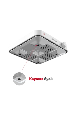 Simfer HP1500W Beyaz Hot Plate Tek Gözü Elektrikli Ocak