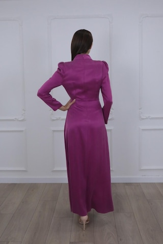 Senna Kendra Dress Fuşya Fuşya