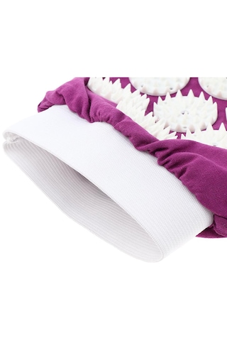 Homyl Akupunktur Masaj Eldivenleri Geri Boyun Kası Tetik Mor