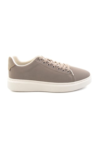 Bambi Kahve Kumaş Erkek Sneaker E01175560804 Kum