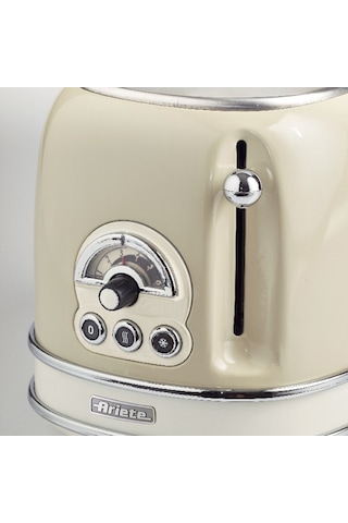 Ariete Vintage Ekmek Kızartma Makinesi Krem